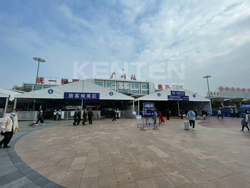 广州火车站-春运候车棚