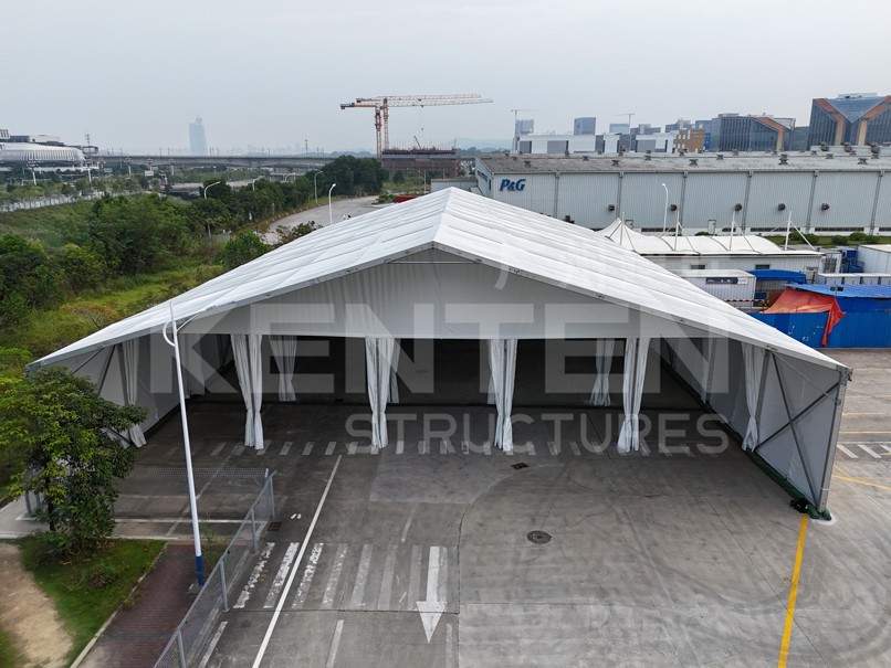 宝洁集团-临时仓库篷房