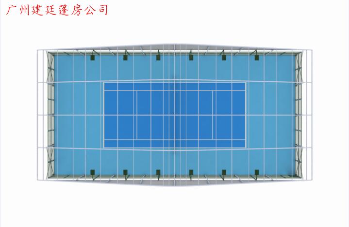 装配式体育场馆-室内网球场