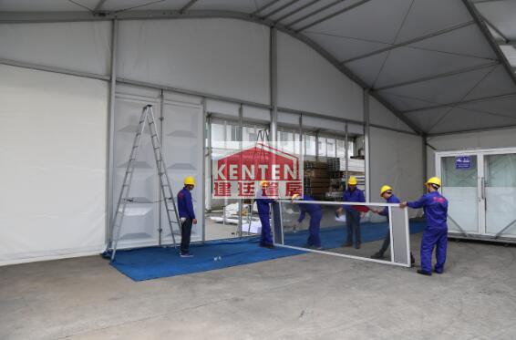 建廷篷房搭建工人安全教育与训练