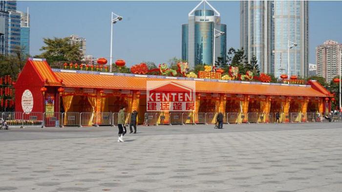 广州篷房租赁-2017天河区迎春花市项目