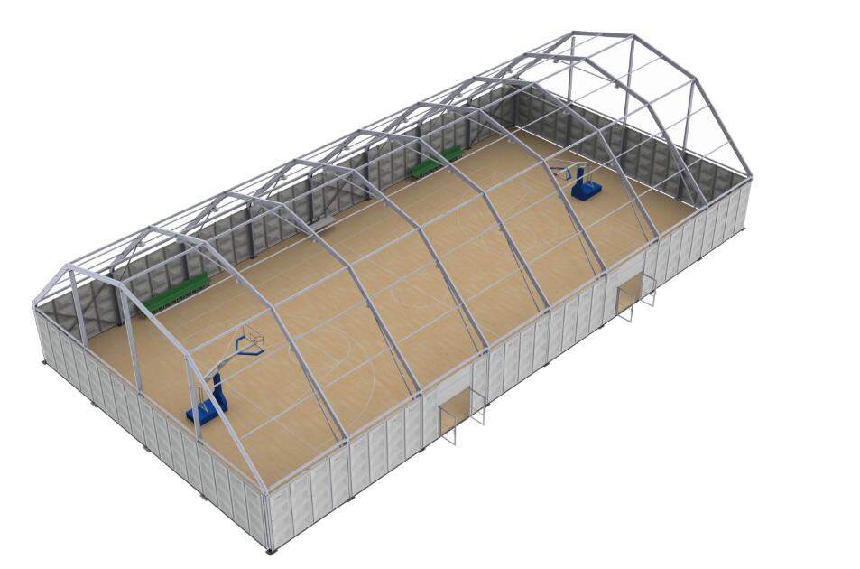 装配式体育场馆-室内篮球场