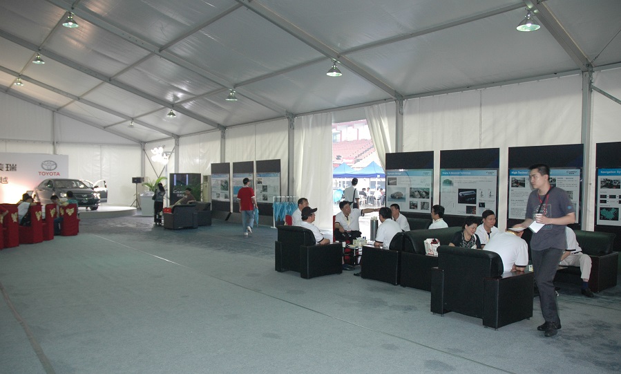 车展篷房-丰田凯美瑞