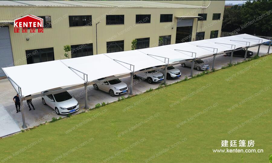铝合金停车篷-广州德辉