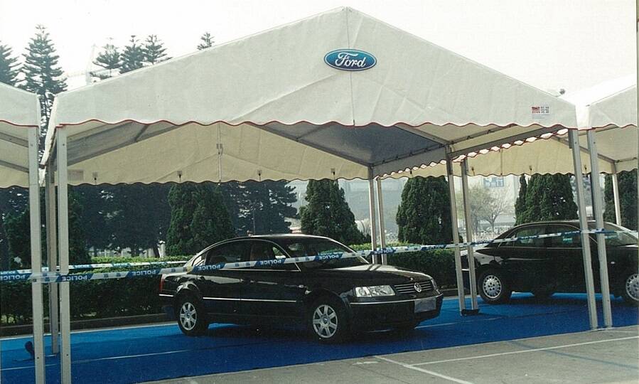 广州福特车展篷房