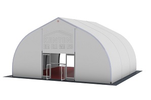 弯柱篷房-跨度15米