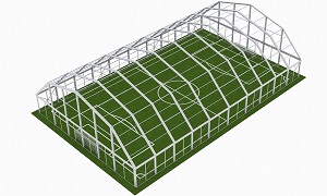 户外篷房球馆-篮球、足球、羽毛球、网球