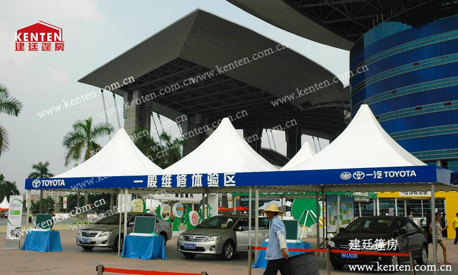 尖顶篷房-车展试驾专用