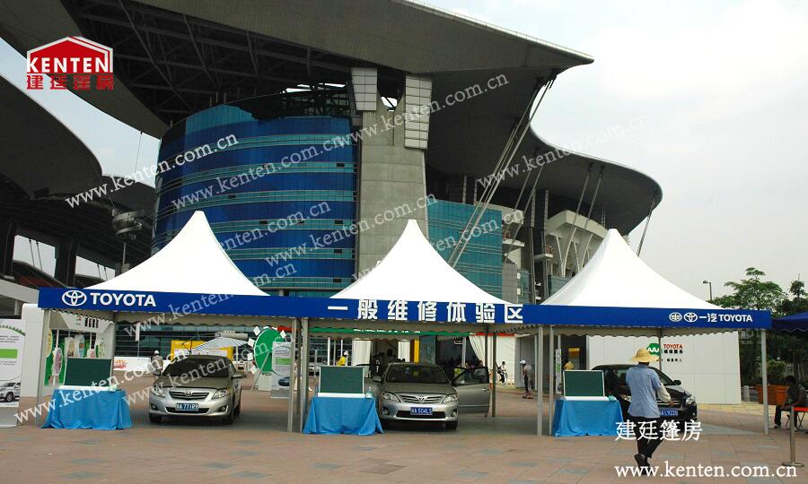 尖顶篷房-车展试驾专用