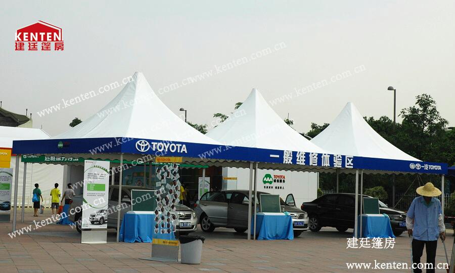 尖顶篷房-车展试驾专用