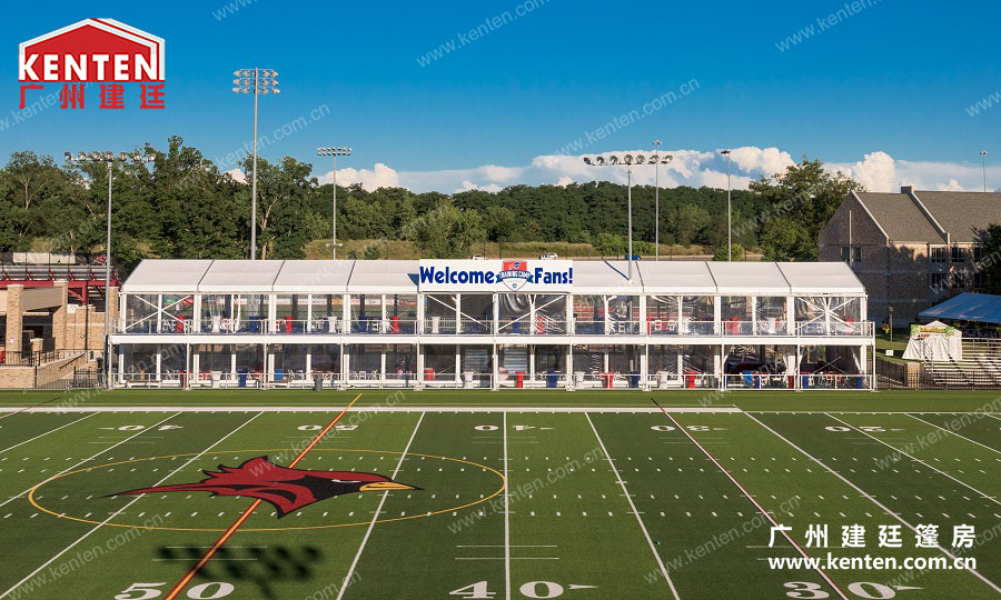 双层篷房-跨度50米x 70米长度x6米边高