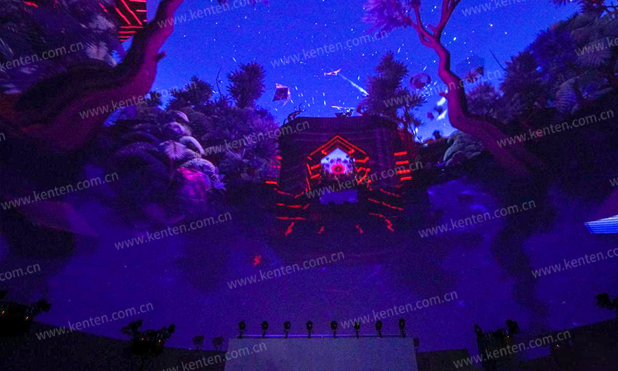 3D球幕投影篷房-全景帐篷影院设计定做